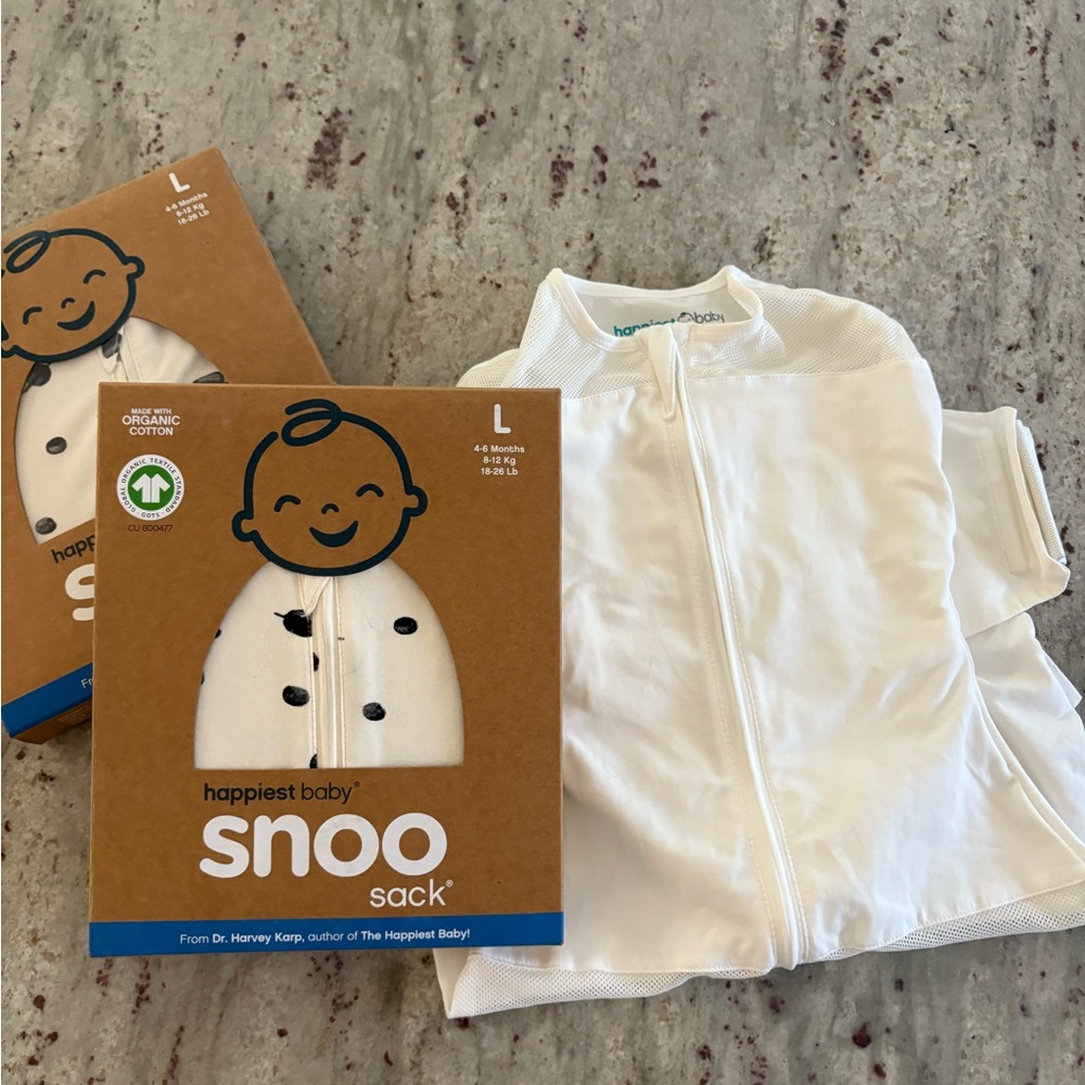 3 Snoo sacks